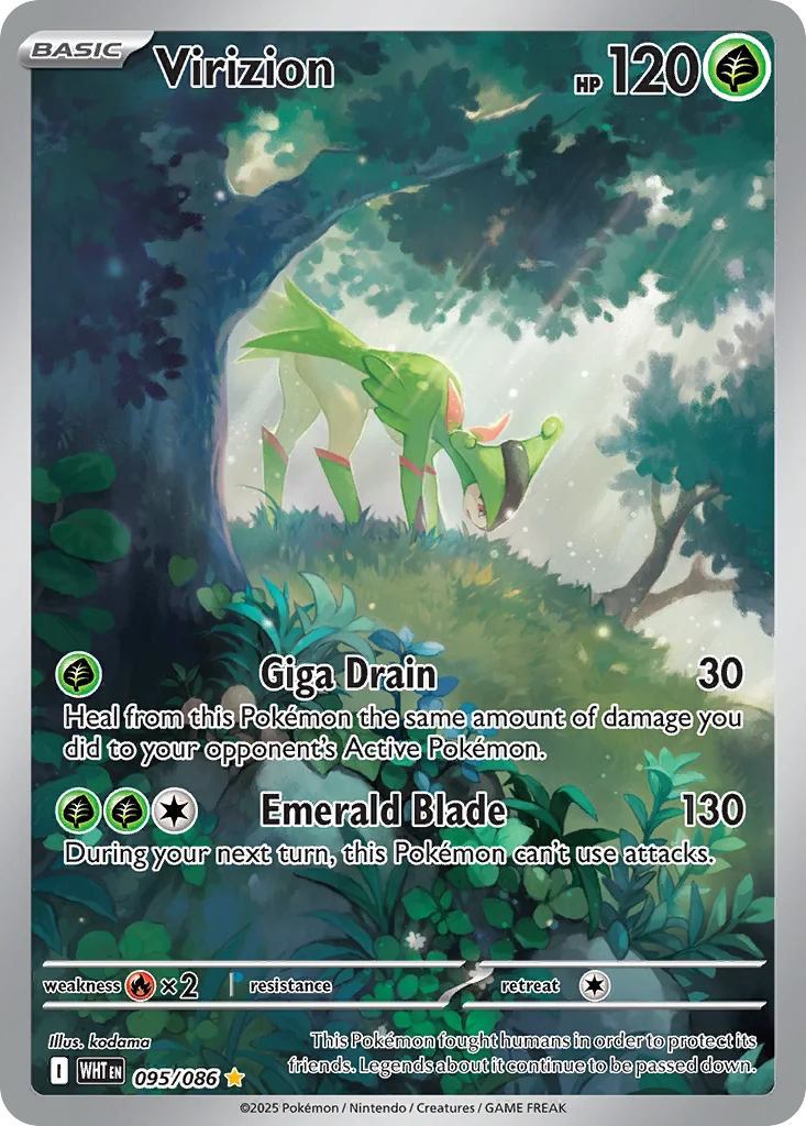 Virizion 095/086 Illustration rare