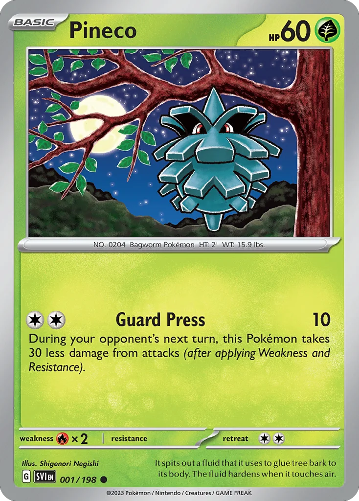 Pineco 001/198 Common