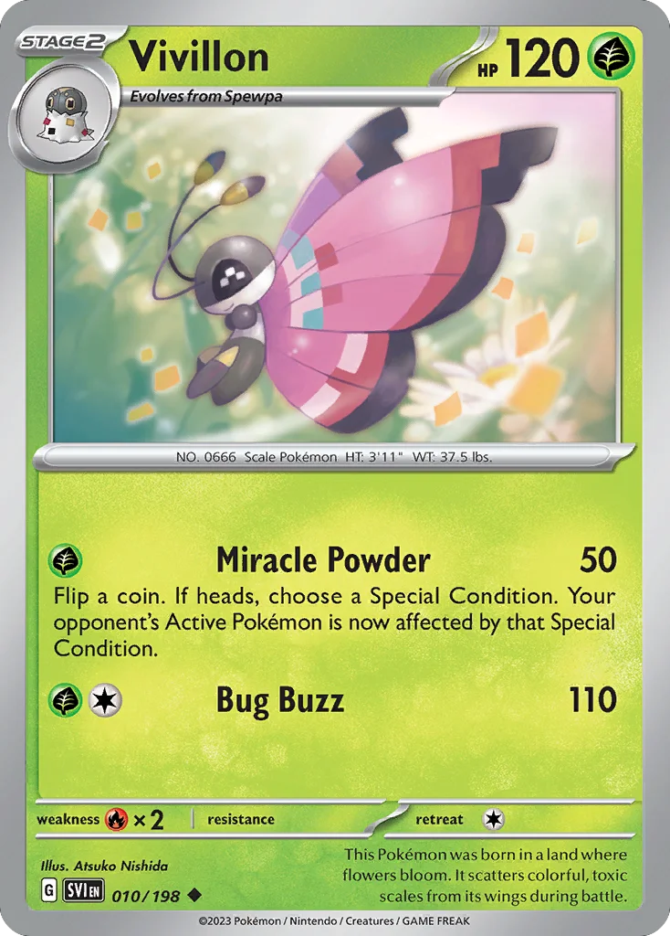 Vivillon 010/198 Uncommon