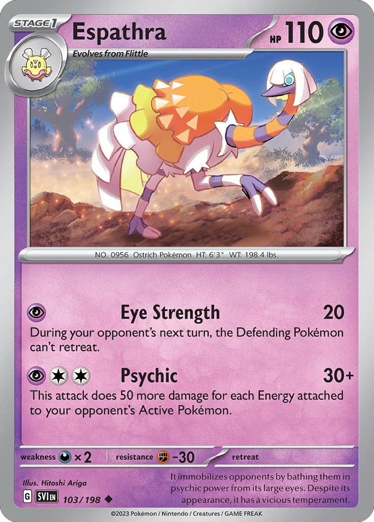 Espathra 103/198 Uncommon