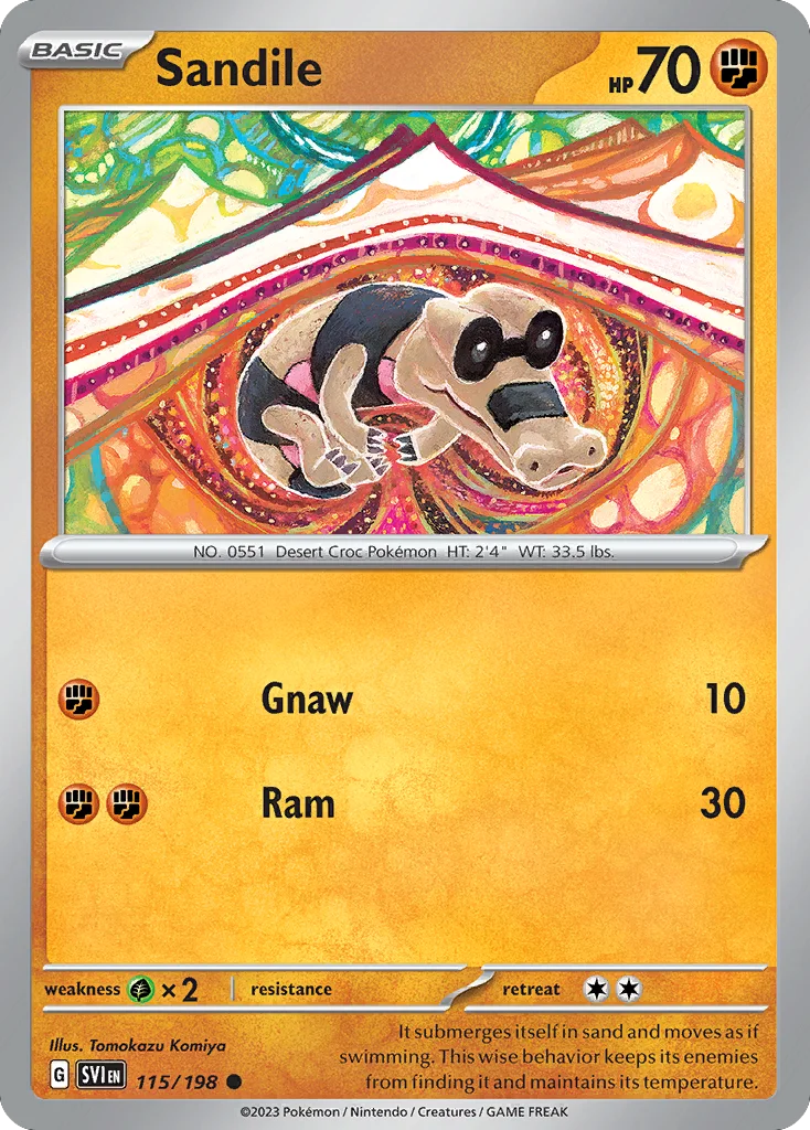 Sandile 115/198 Common