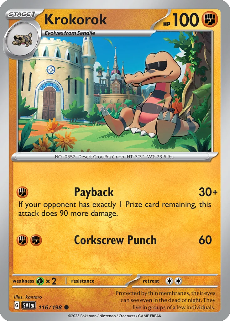 Krokorok 116/198 Common