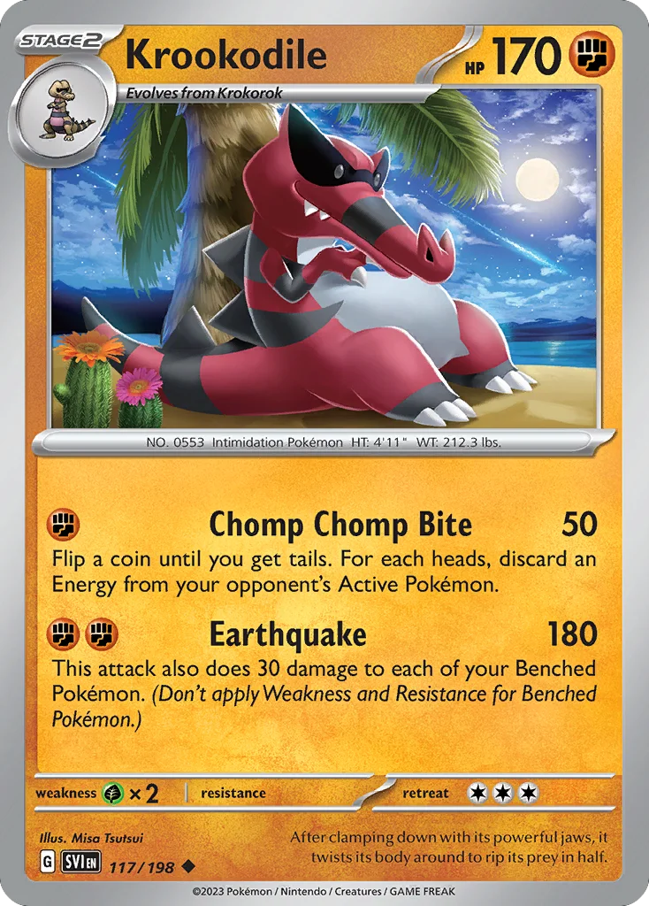 Krookodile 117/198 Uncommon