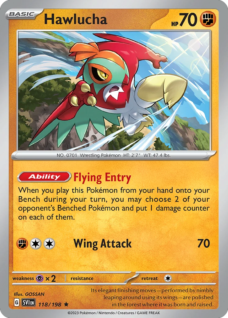 Hawlucha 118/198 Rare