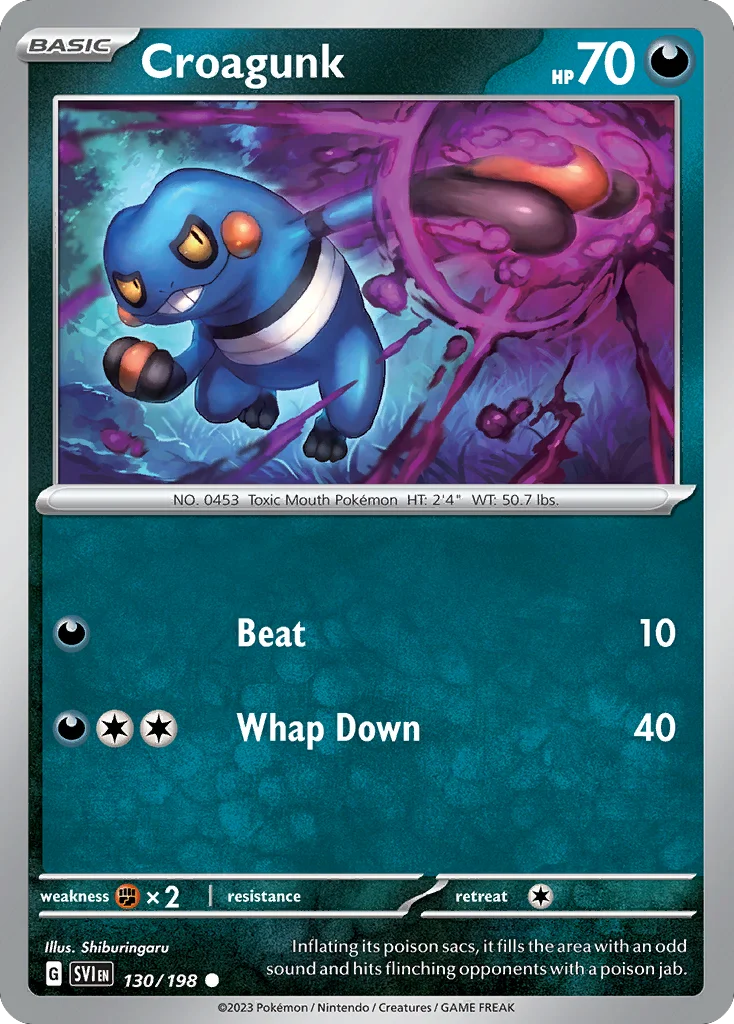 Croagunk 130/198 Common