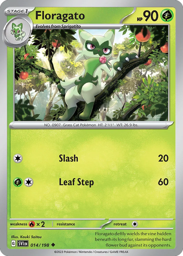 Floragato 014/198 Uncommon