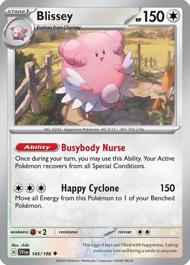 Blissey 145/198 Uncommon