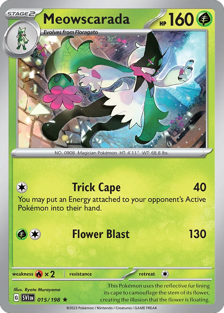 Meowscarada 015/198 Rare