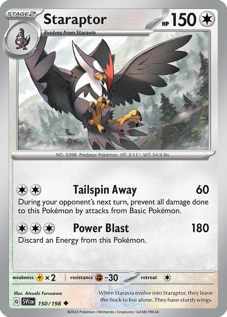 Staraptor 150/198 Uncommon
