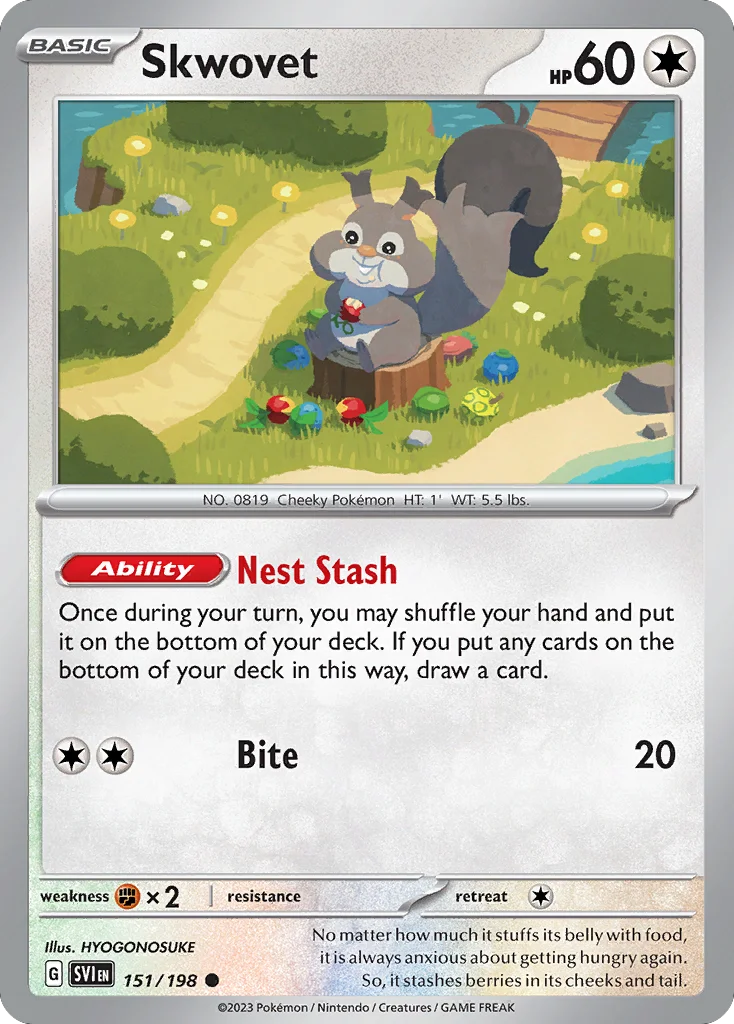 Skwovet 151/198 Common
