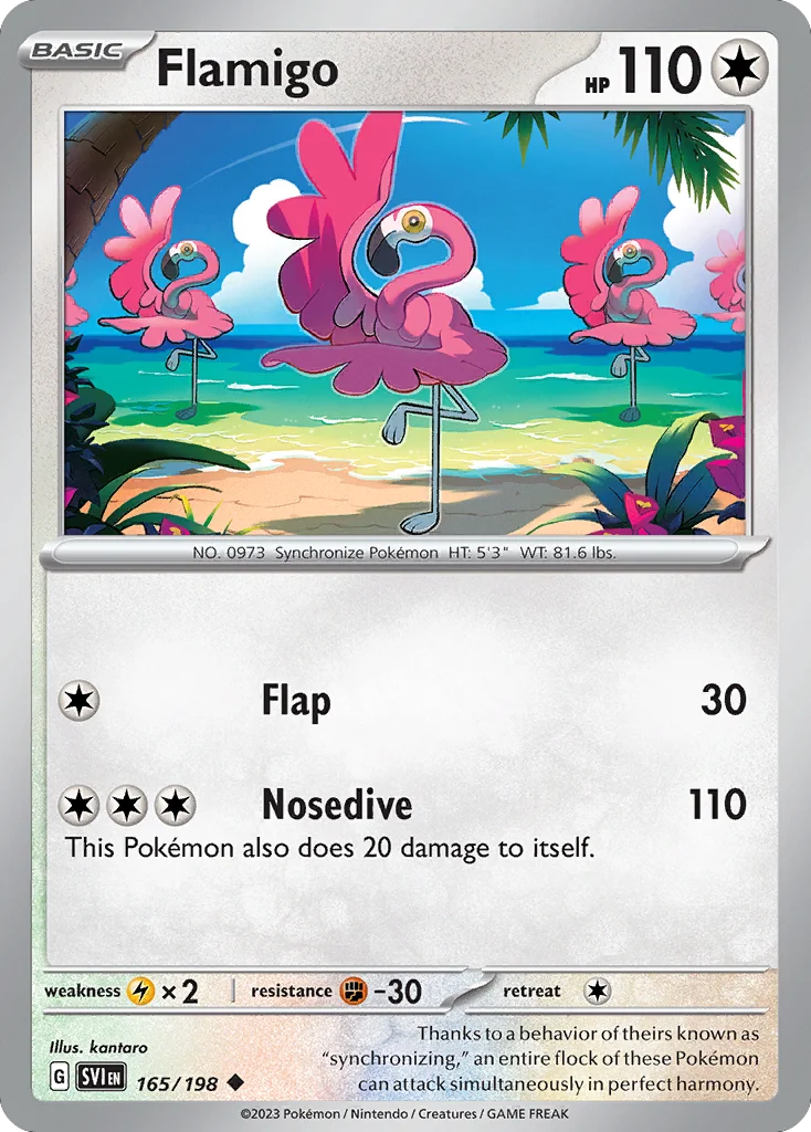 Flamigo 165/198 Uncommon