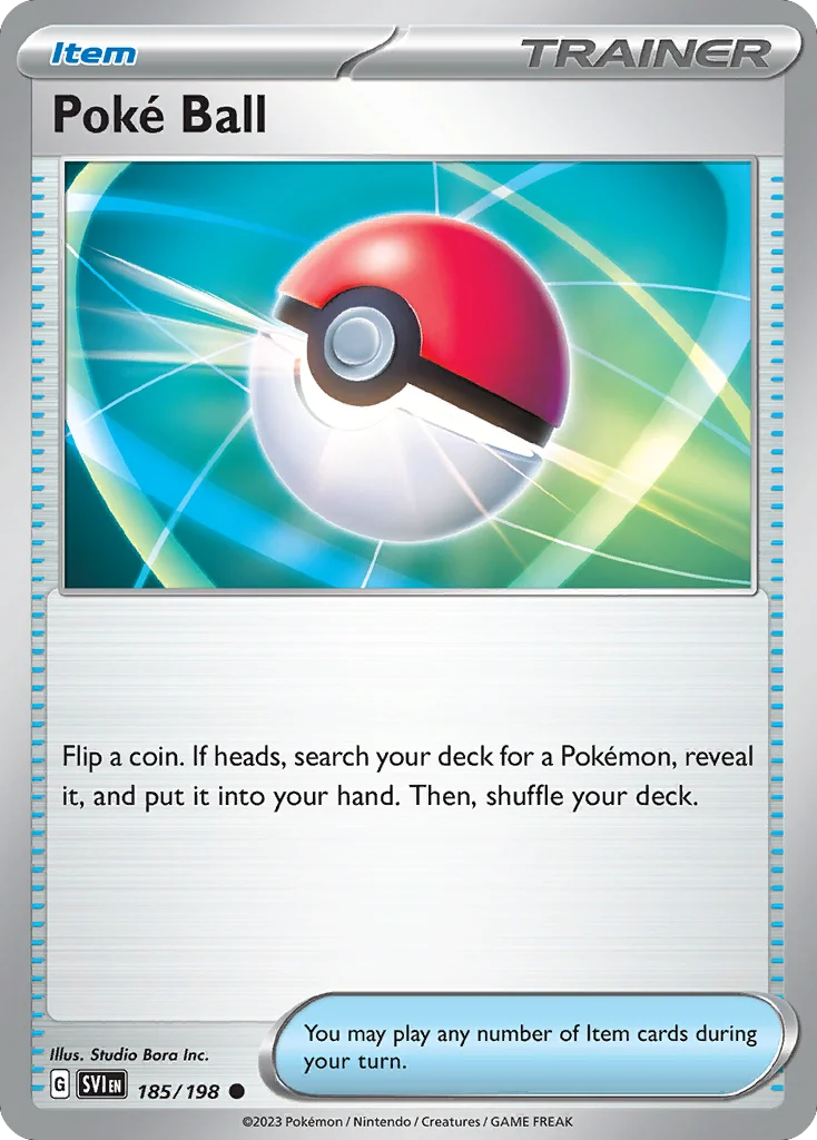 Poké Ball 185/198 Common
