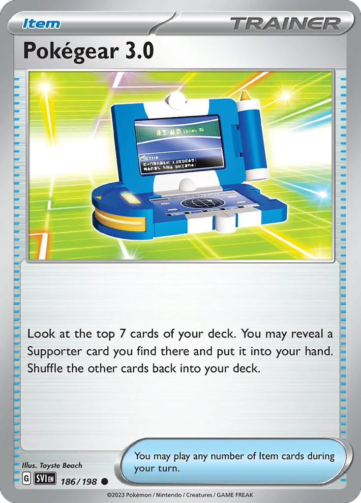 Pokégear 3.0 186/198 Common