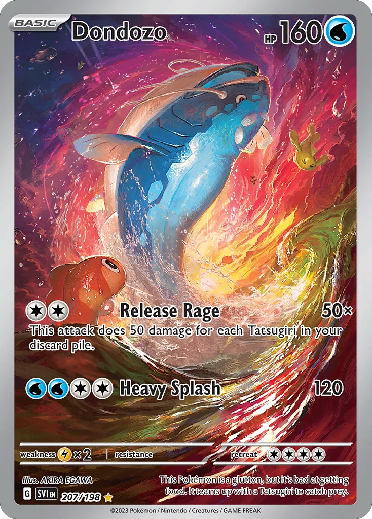 Dondozo 207/198 Illustration rare