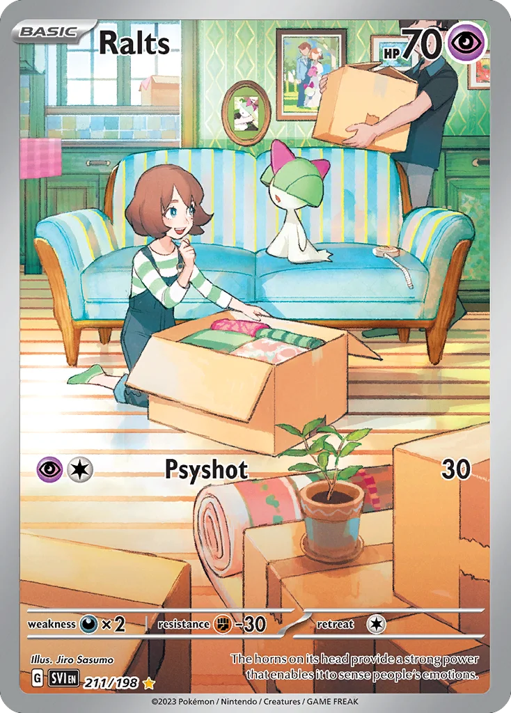 Ralts 211/198 Illustration rare