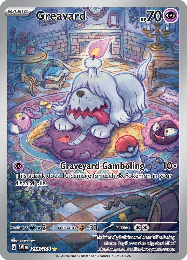 sv1-214 Greavard 214/198 Illustration rare