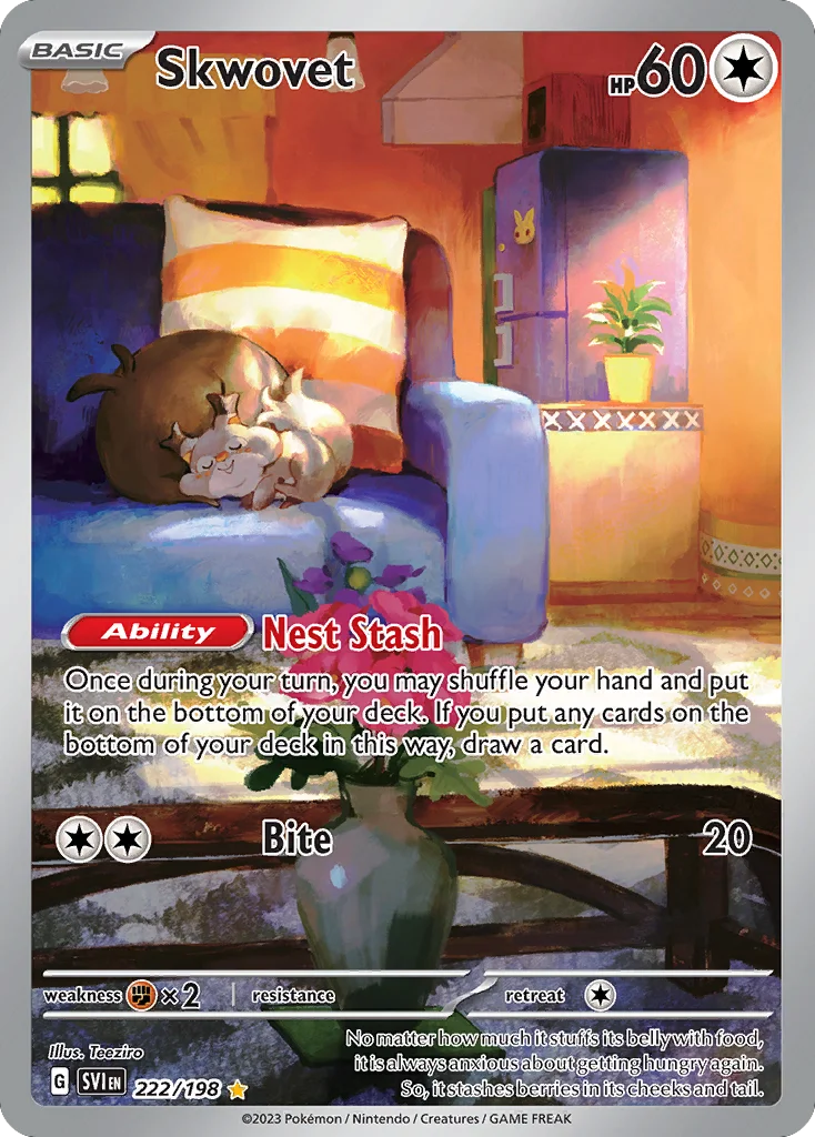 Skwovet 222/198 Illustration rare