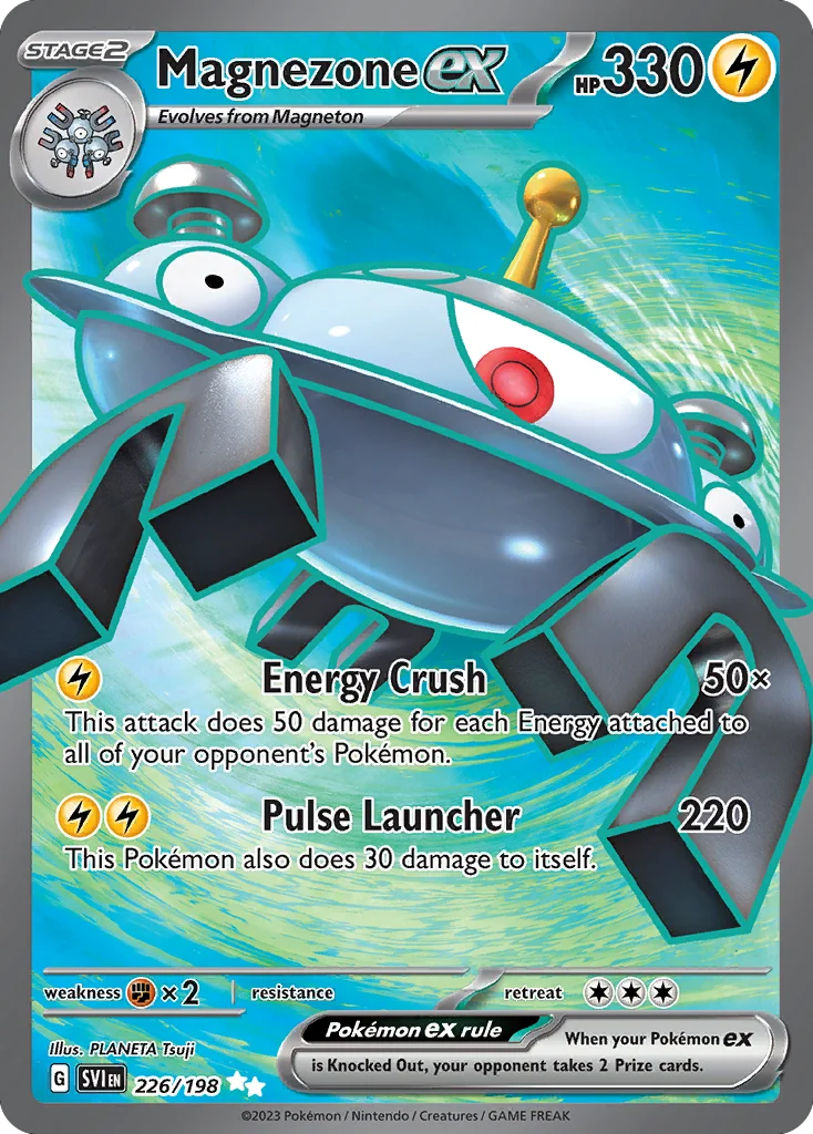 Magnezone ex 226/198 Ultra rare