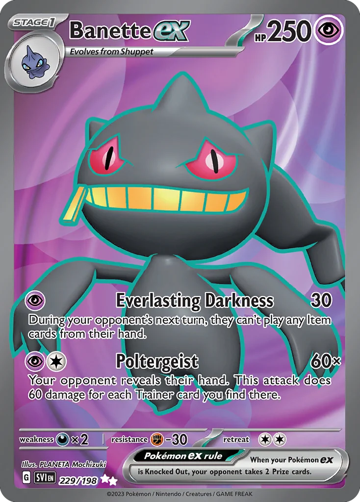 Banette ex 229/198 Ultra rare