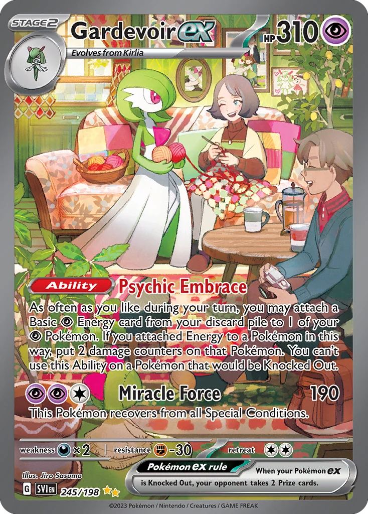 Gardevoir ex 245/198 Special illustration rare