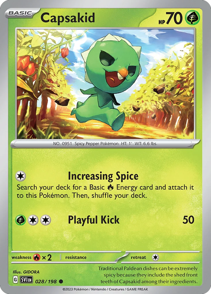Capsakid 028/198 Common