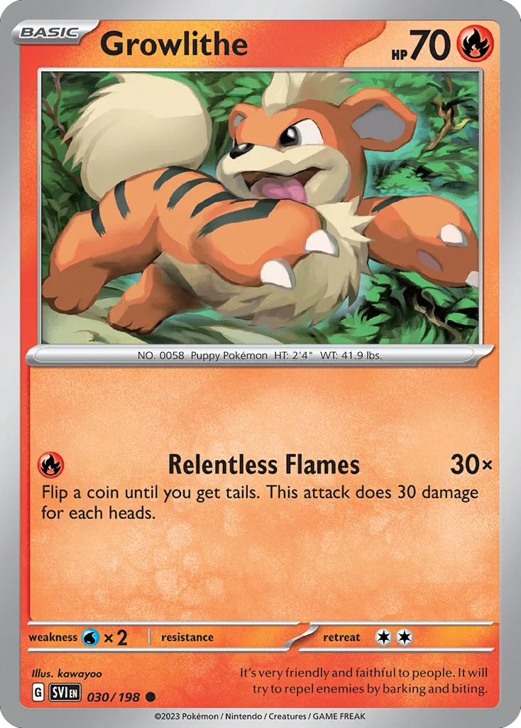 Growlithe 030/198 Common