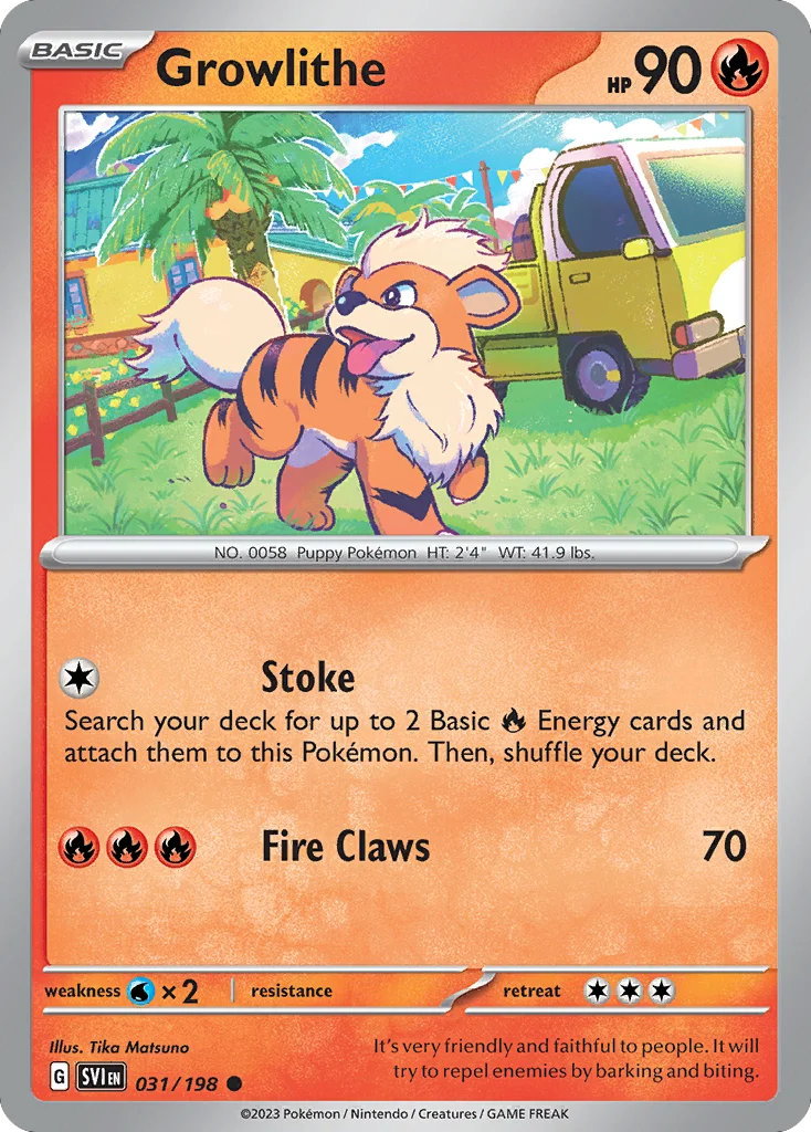 Growlithe 031/198 Common