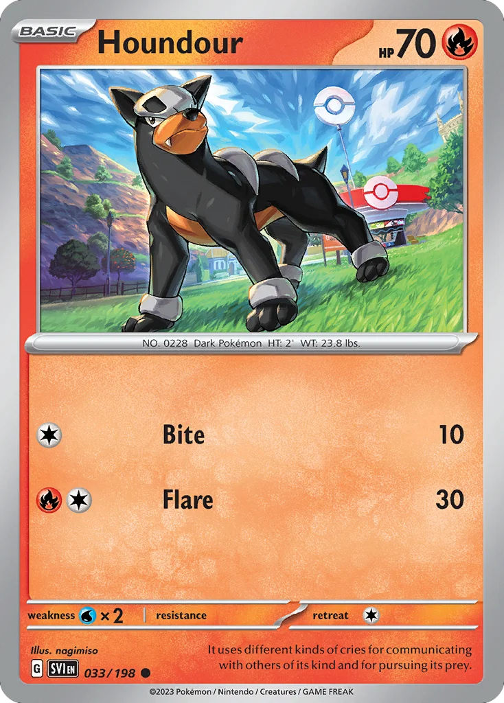 Houndour 033/198 Common