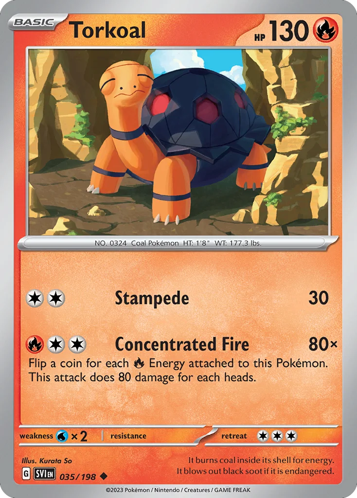 Torkoal 035/198 Uncommon