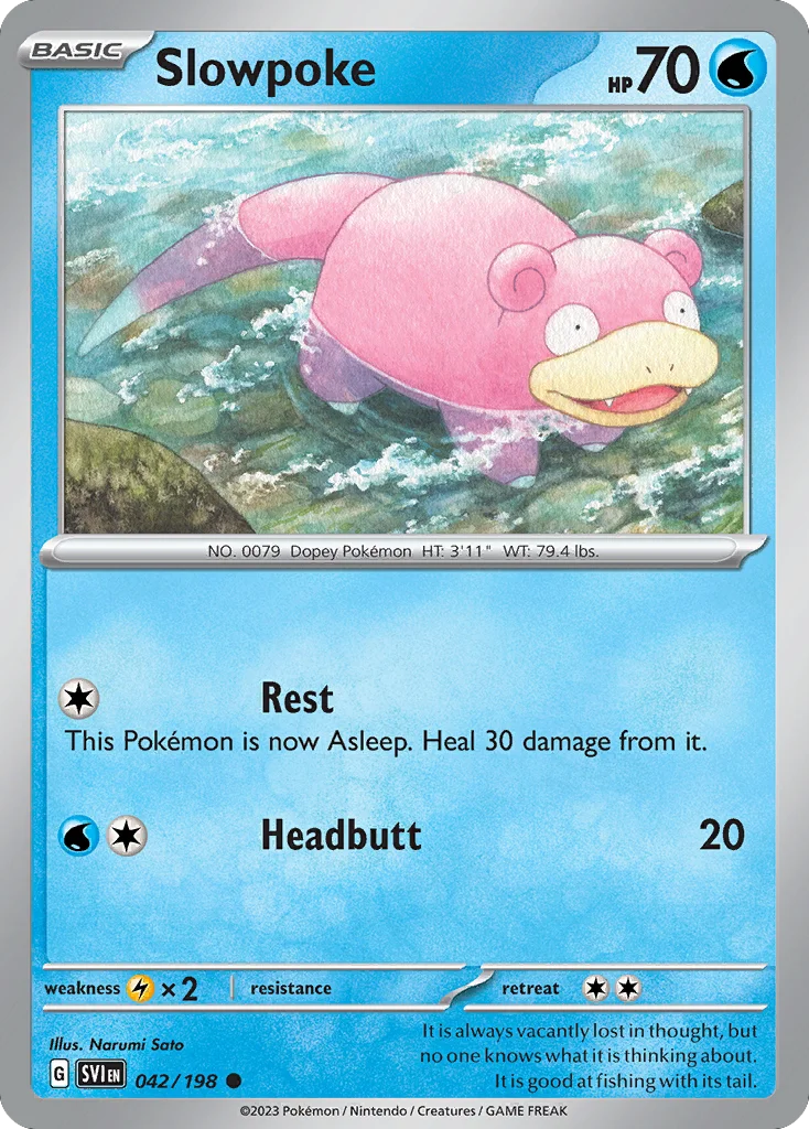 Slowpoke 042/198 Common