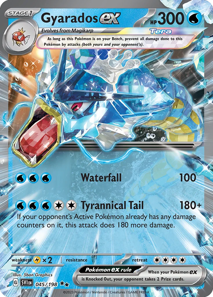 Gyarados ex 045/198 Double rare