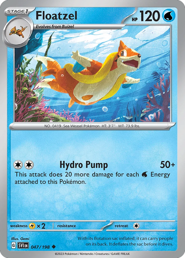 Floatzel 047/198 Uncommon