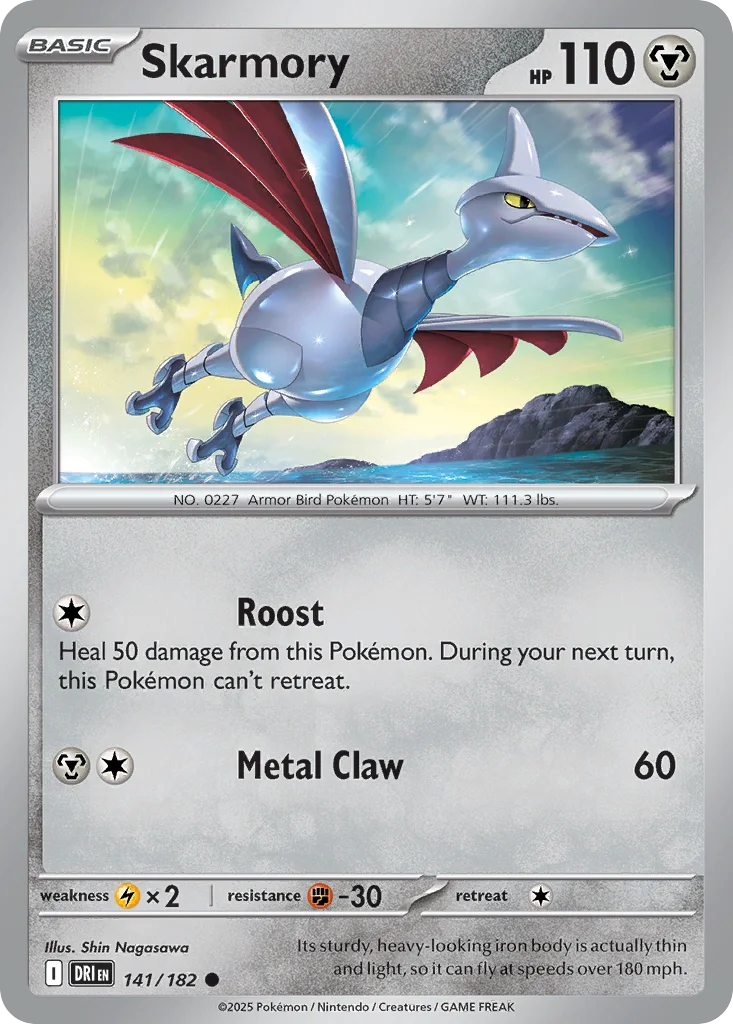 sv10-141 Skarmory 141/182 Common