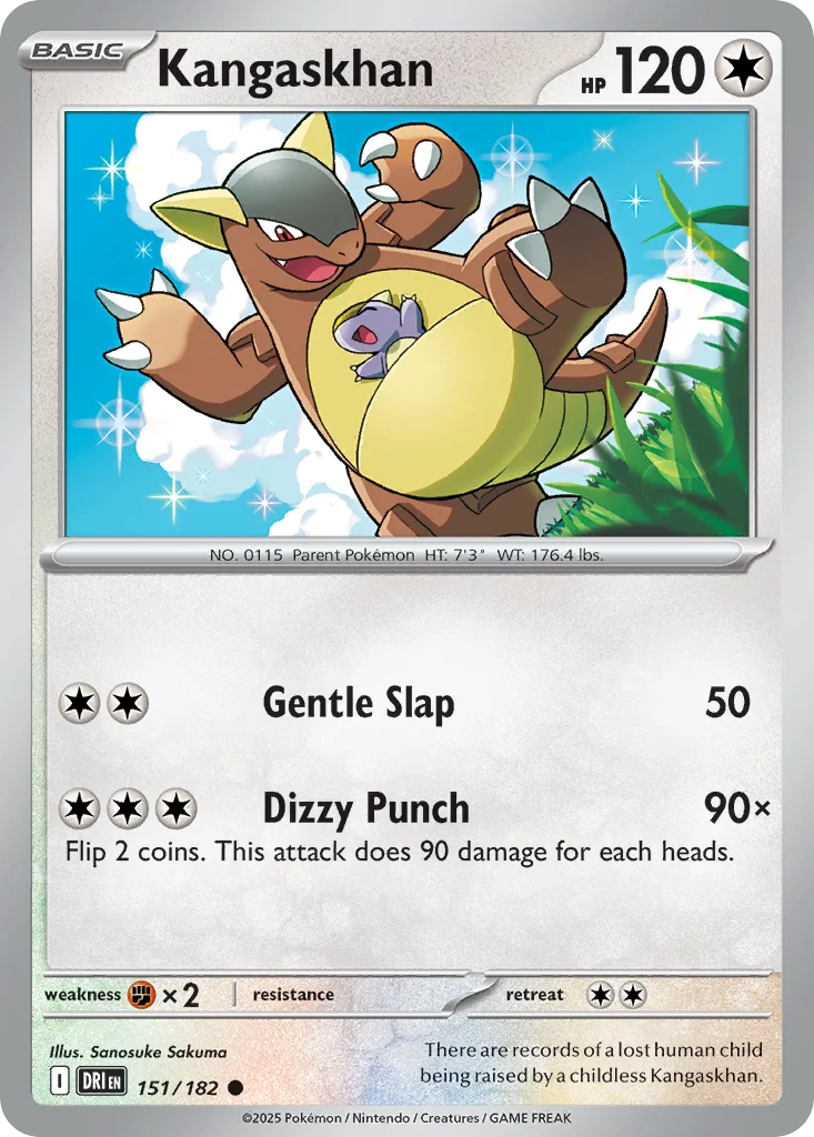 sv10-151 Kangaskhan 151/182 Common
