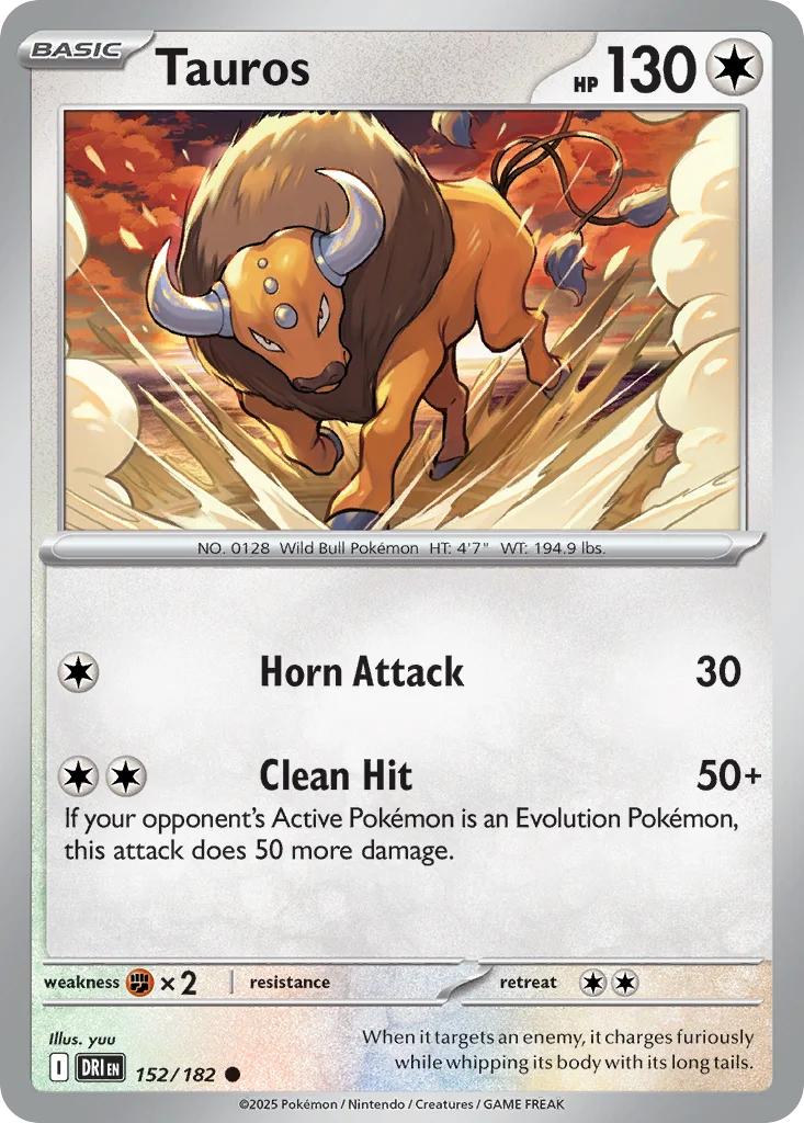 sv10-152 Tauros 152/182 Common