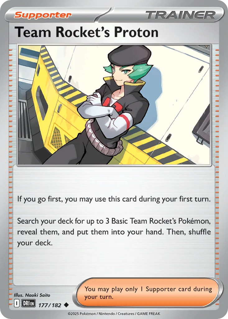 Team Rocket's Proton 177/182 Uncommon