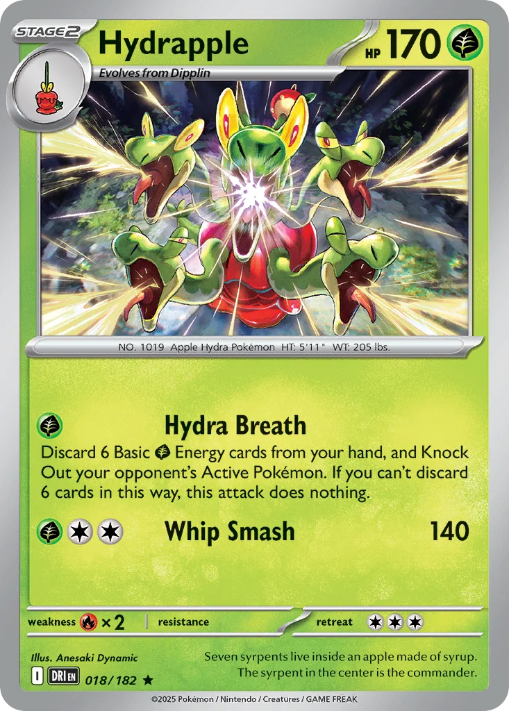 Hydrapple 018/182 Rare