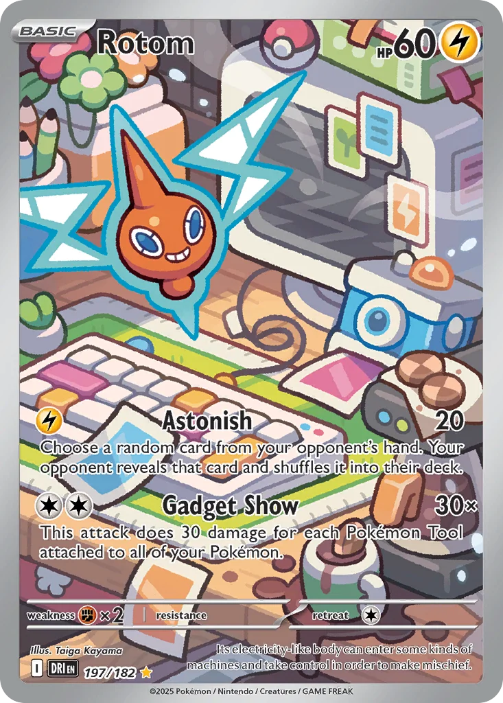 Rotom 197/182 Illustration rare