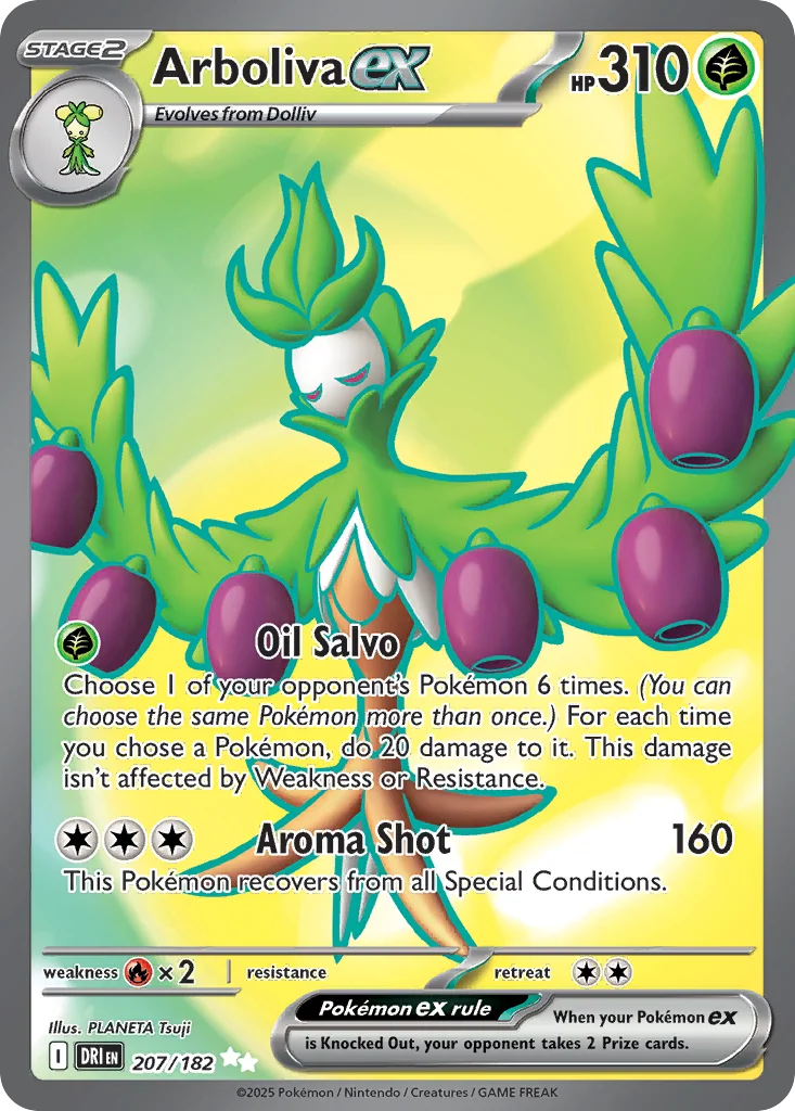 Arboliva ex 207/182 Ultra rare