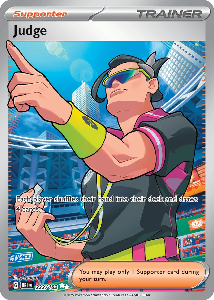 Judge 222/182 Ultra rare