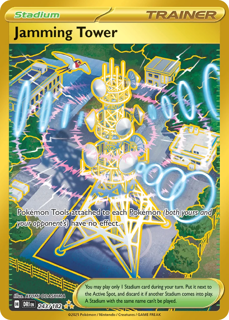 Jamming Tower 243/182 Hyper rare