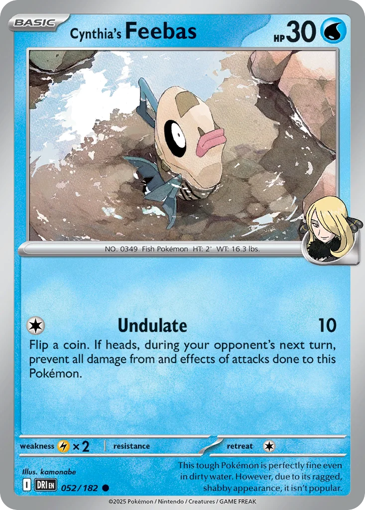 Cynthia's Feebas 052/182 Common