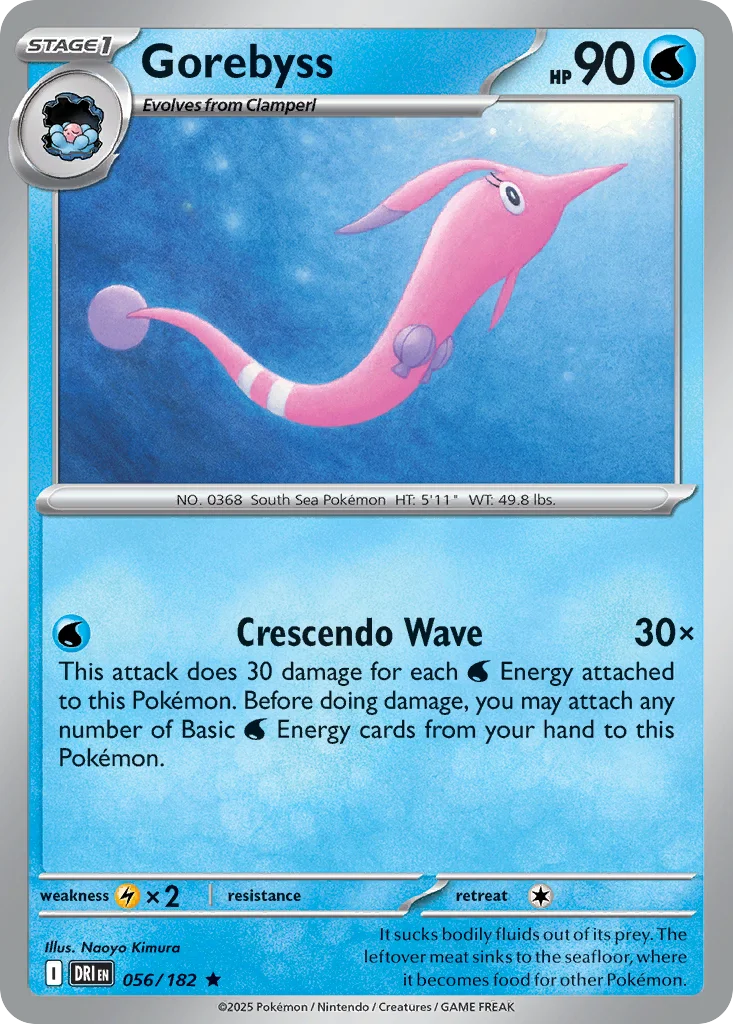Gorebyss 056/182 Rare
