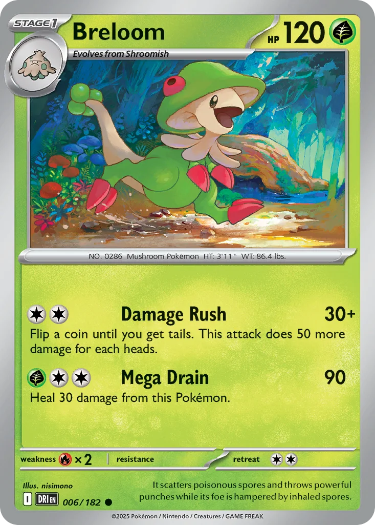 Breloom 006/182 Common