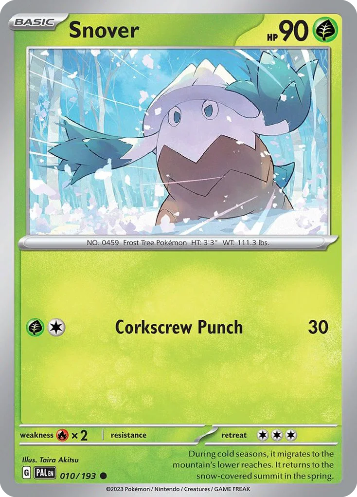 Snover 010/193 Common
