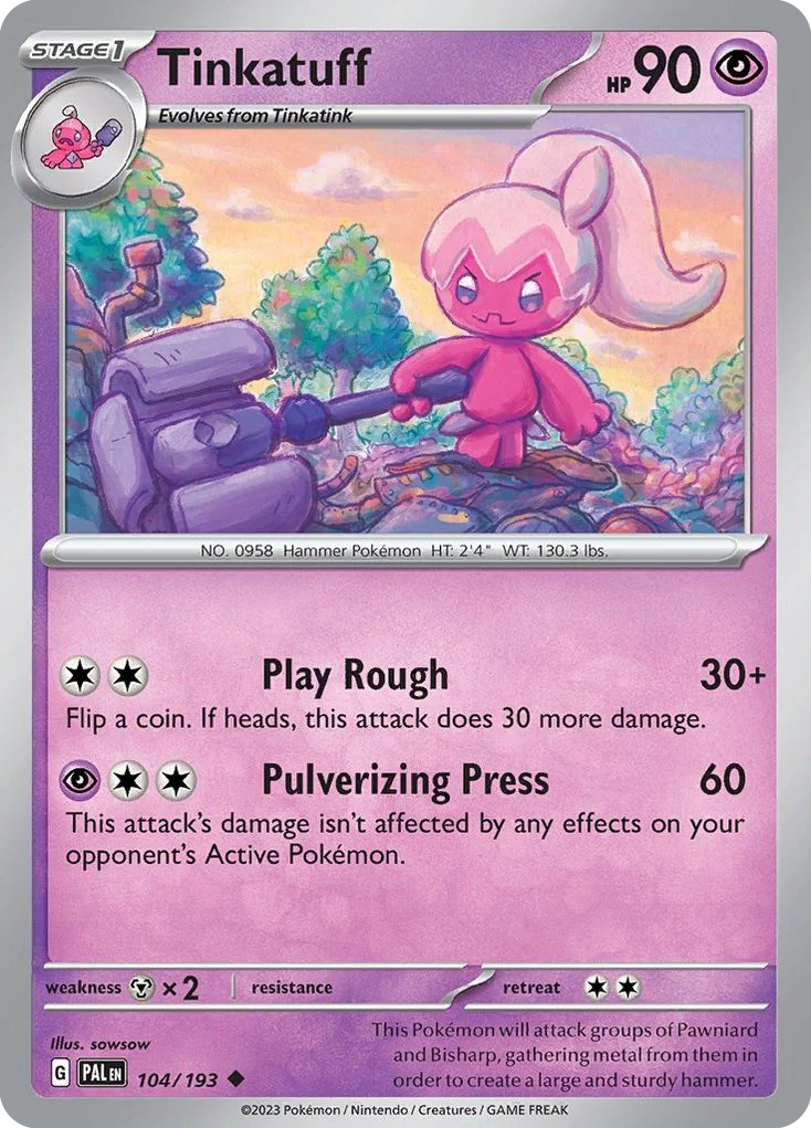 Tinkatuff 104/193 Uncommon