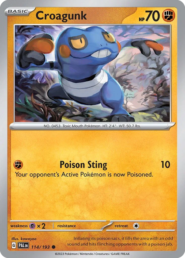 Croagunk 114/193 Common