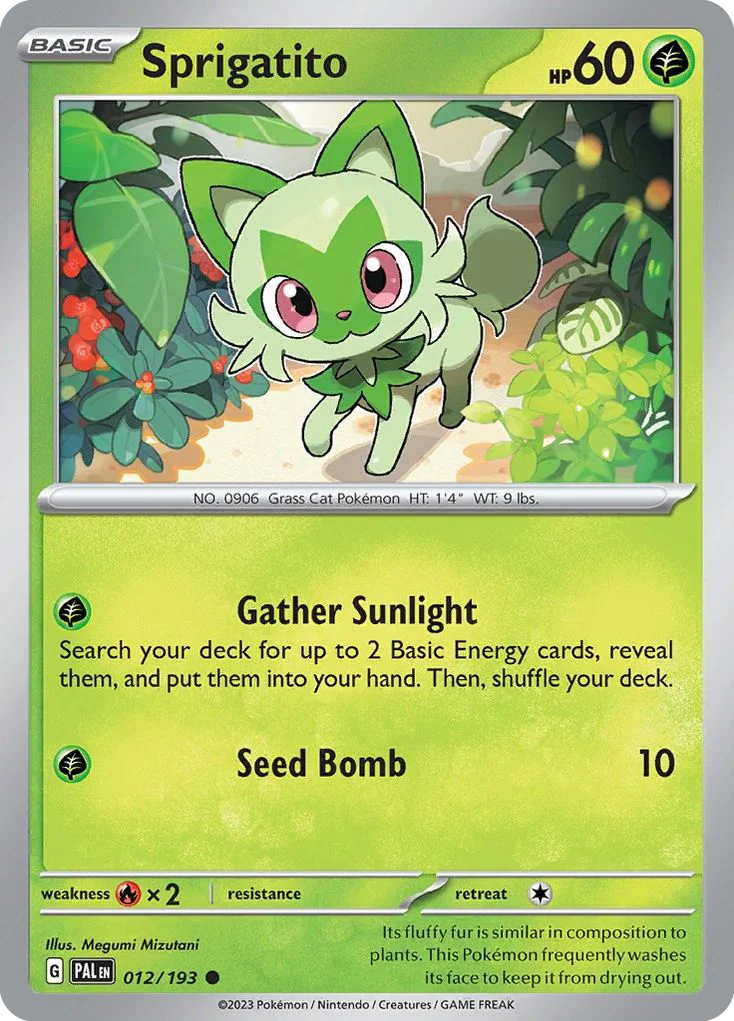Sprigatito 012/193 Common