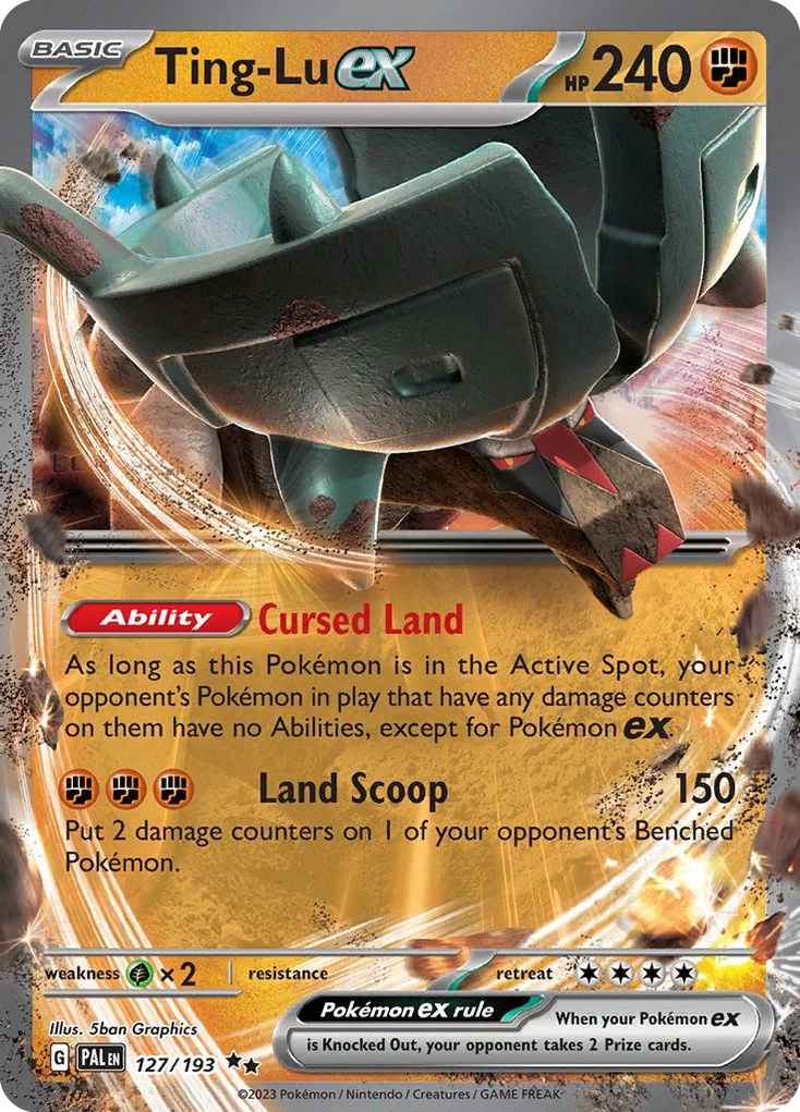 Ting-Lu ex 127/193 Double rare