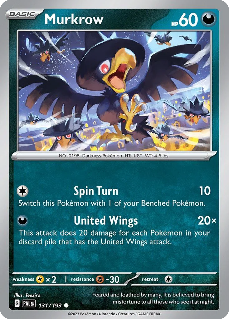 Murkrow 131/193 Common